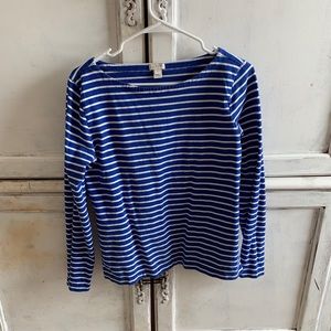 JCrew Long Sleeve Striped Top